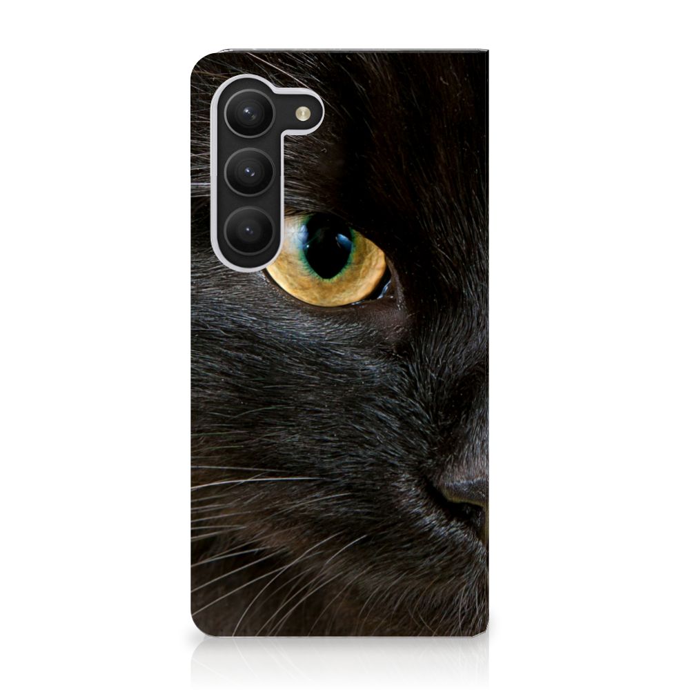 Samsung Galaxy S23 Hoesje maken Zwarte Kat - B2C Telecom