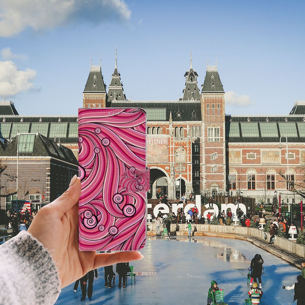 Samsung Galaxy S20 Ultra Hoesje Swirl Pink