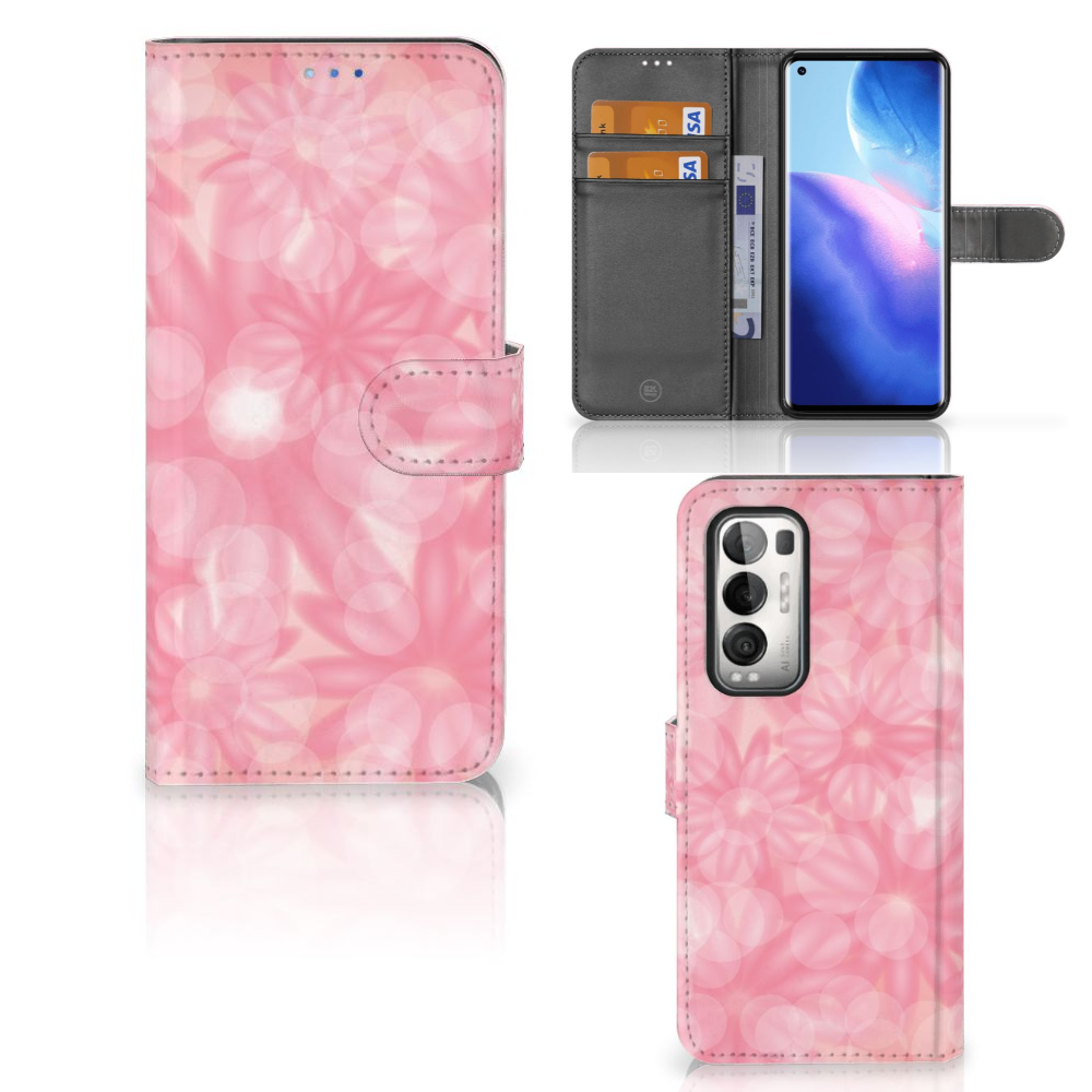 OPPO Find X3 Neo 5G Hoesje Spring Flowers