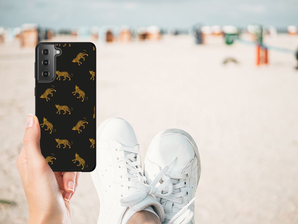 Dierenprint Telefoonhoesje voor Samsung Galaxy S21 Plus Leopards B2C Telecom