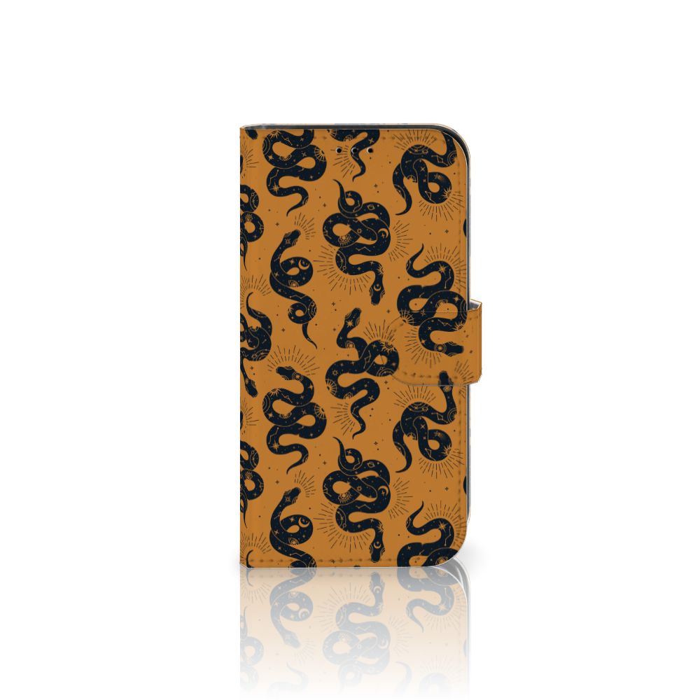 Telefoonhoesje met Pasjes voor Apple iPhone 13 Snakes
