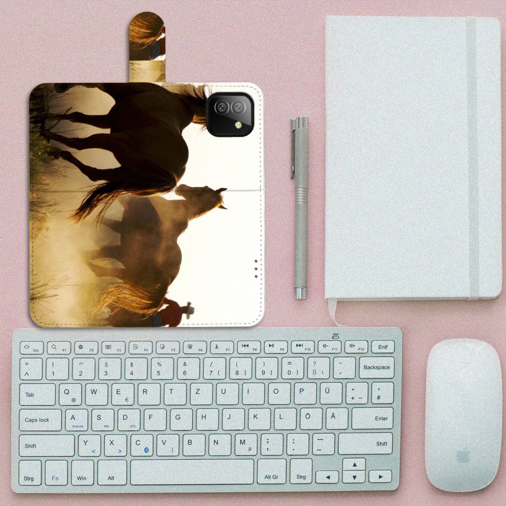 Samsung Galaxy A03 Telefoonhoesje met Pasjes Design Cowboy