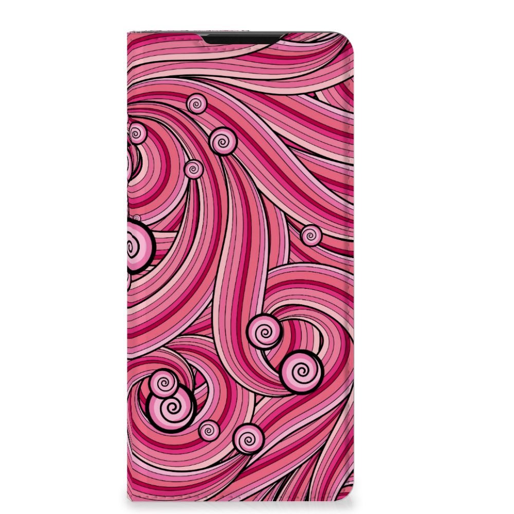 Samsung Galaxy S21 Ultra Bookcase Swirl Pink - B2C Telecom