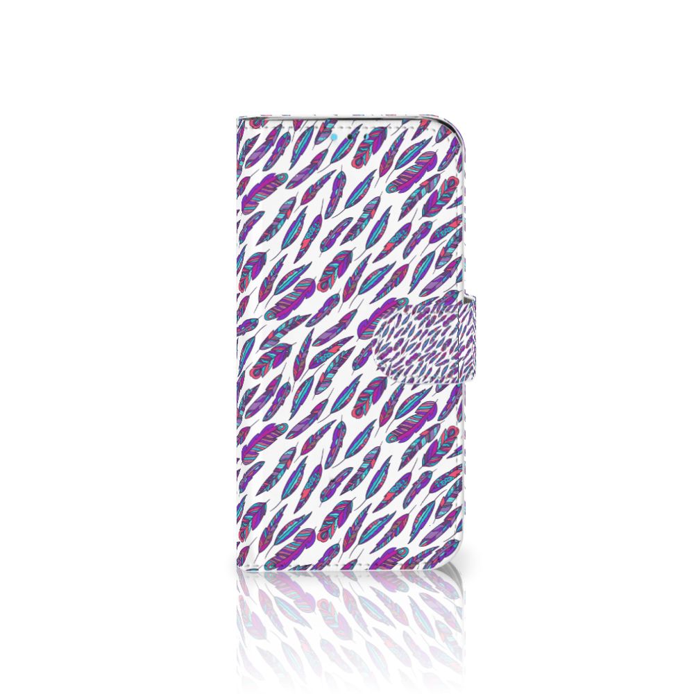 Huawei Y5 (2019) Telefoon Hoesje Feathers Color