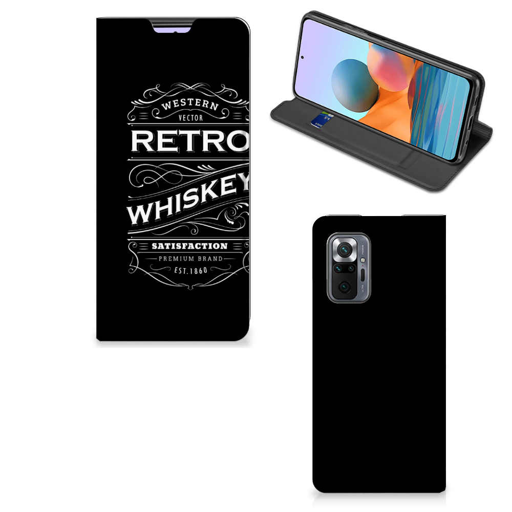 Xiaomi Redmi Note 10 Pro Flip Style Cover Whiskey - B2C Telecom