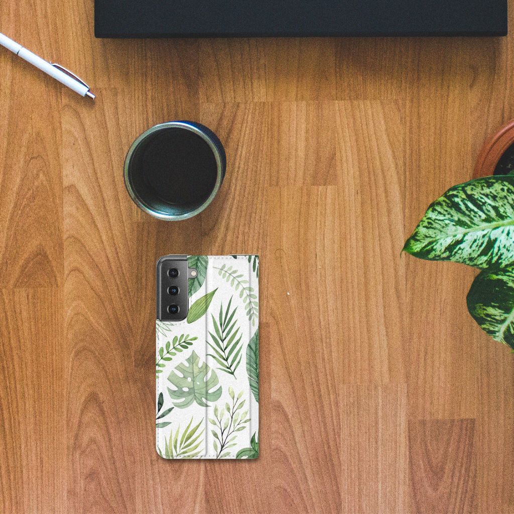 Samsung Galaxy S21 Smart Cover Leaves - B2C Telecom