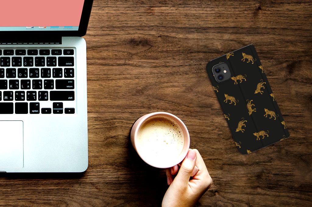Hoesje maken voor Apple iPhone 11 Leopards - B2C Telecom