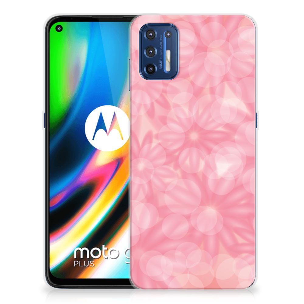 Motorola Moto G9 Plus TPU Case Spring Flowers