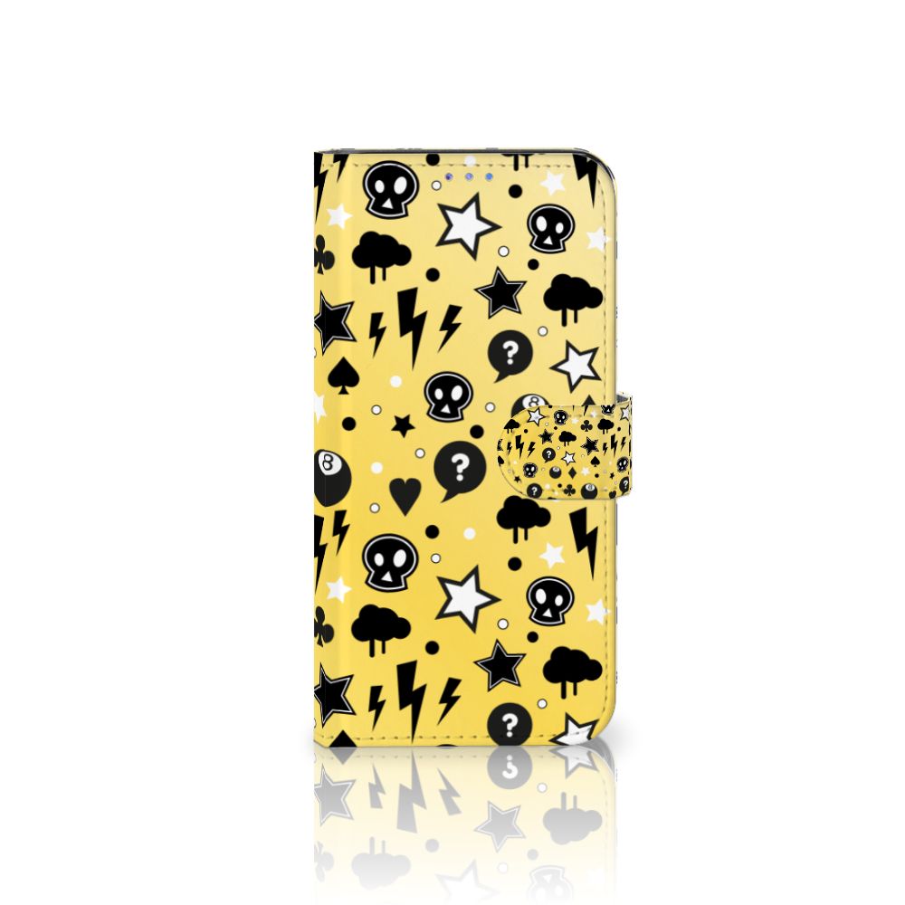 Telefoonhoesje met Naam Motorola Moto G Pro Punk Geel