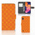 Samsung Galaxy A10 Telefoon Hoesje Batik Oranje