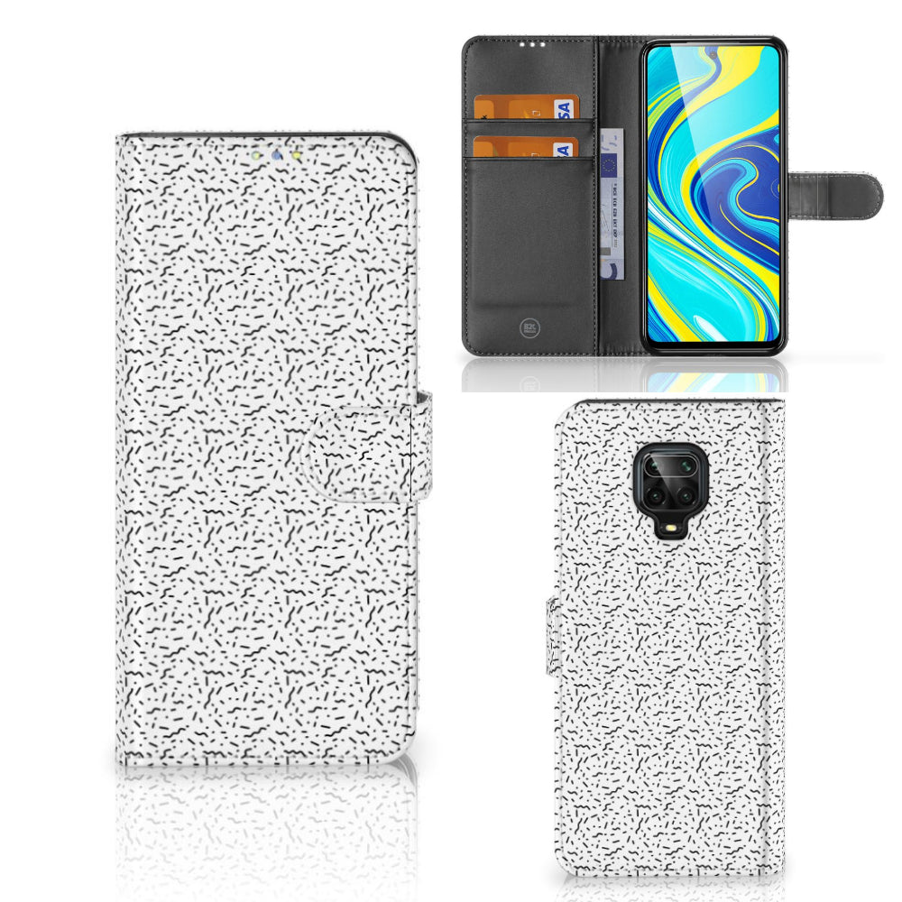 Xiaomi Redmi Note 9 Pro | Note 9S Telefoon Hoesje Stripes Dots