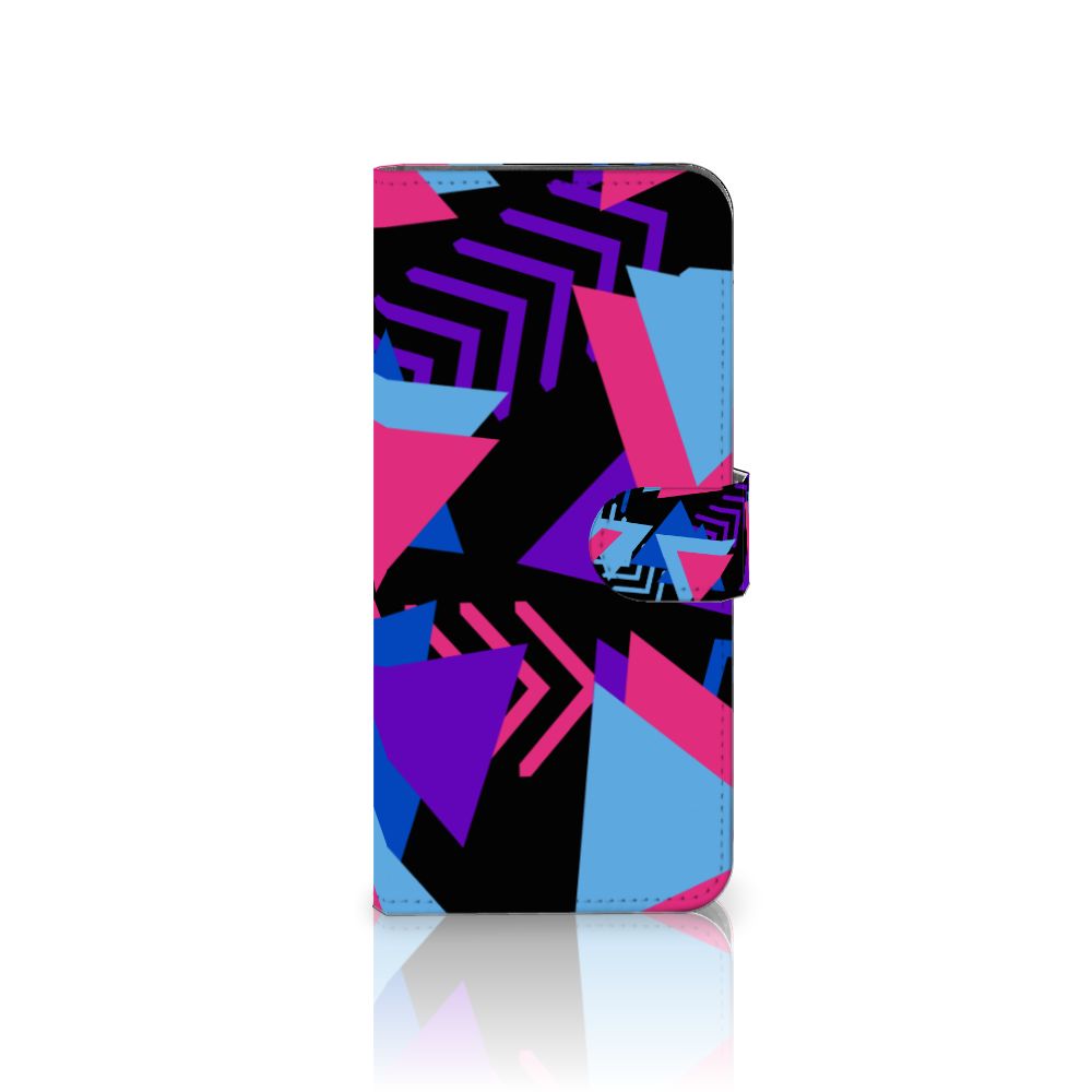 Motorola Edge 20 Lite Book Case Funky Triangle
