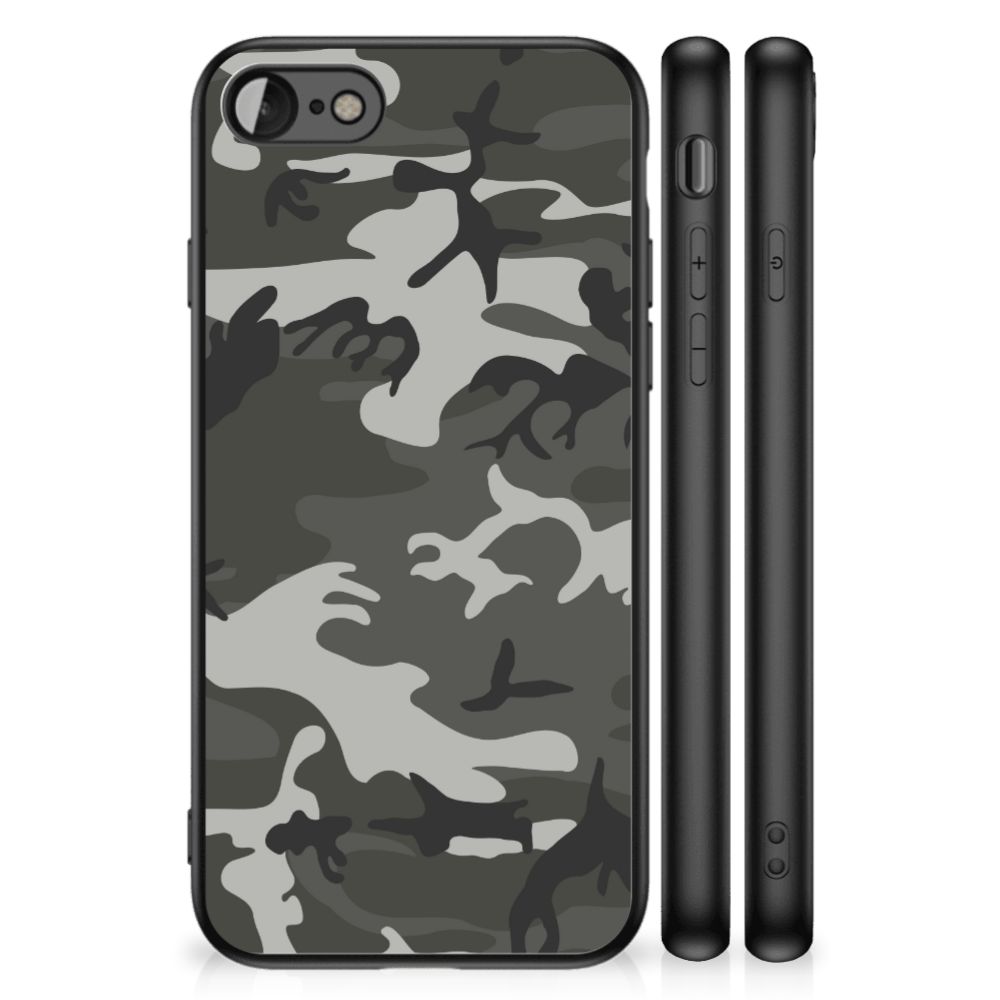 iPhone SE 2022 | SE 2020 | 7/8 Back Case Army Light in camouflage design, showcasing protection for Apple devices.
