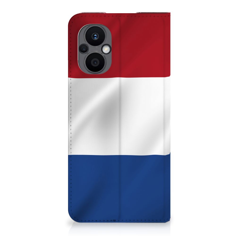 OPPO Reno8 Lite Standcase Nederlandse Vlag - B2C Telecom