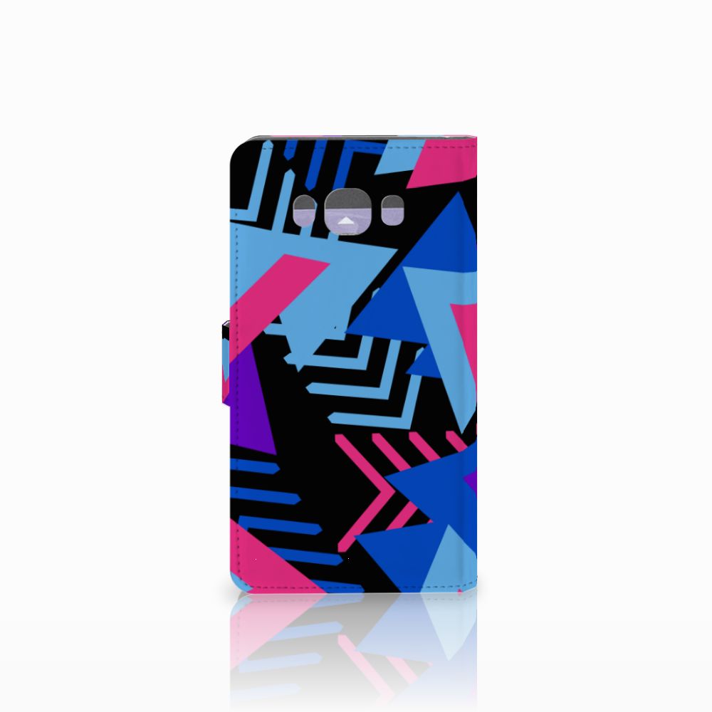 Samsung Galaxy J7 2016 Book Case Funky Triangle