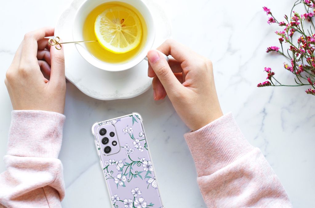 Samsung Galaxy A33 Uniek Case Blossom White B2C Telecom