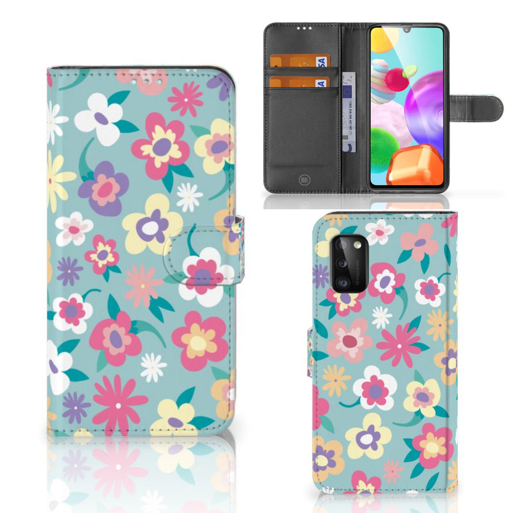 Samsung Galaxy A41 Hoesje Flower Power