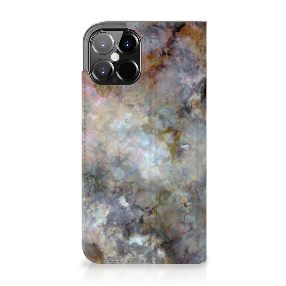 iPhone 12 Pro Max Standcase Marmer Grijs - B2C Telecom