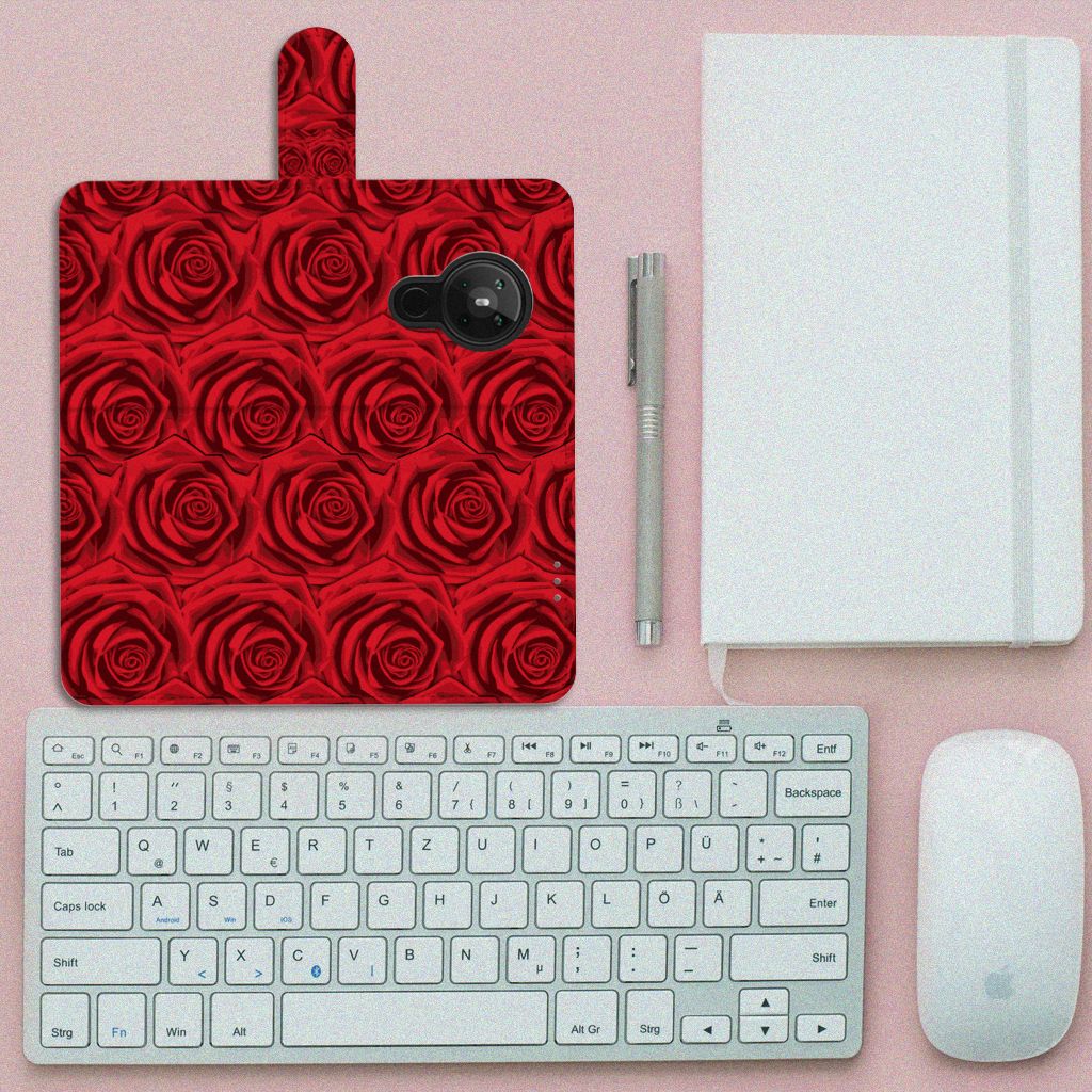 Nokia 5.3 Hoesje Red Roses