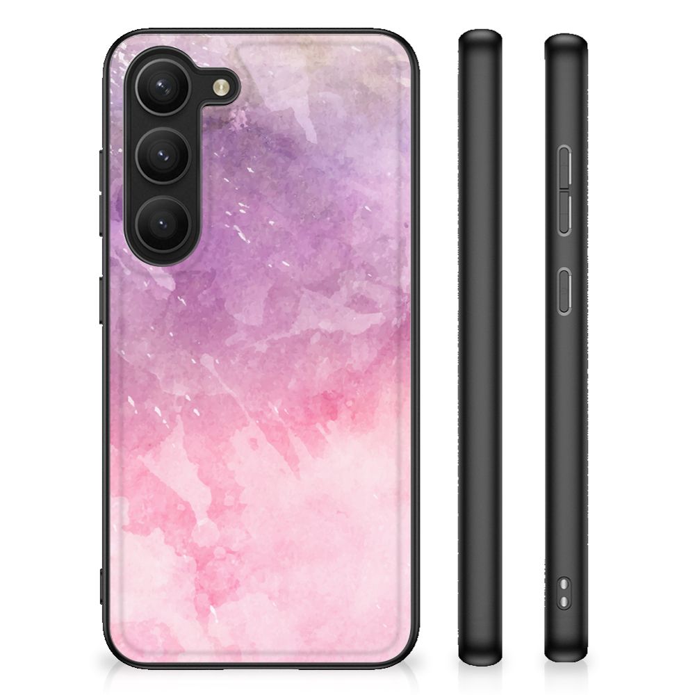 Kleurrijke Telefoonhoesje Samsung Galaxy S23 Pink Purple Paint B2C Telecom