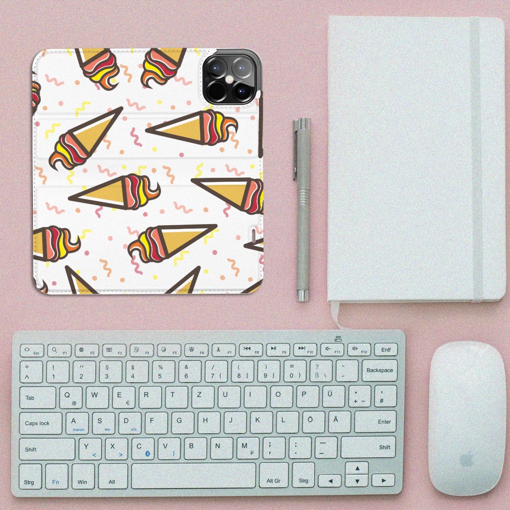 iPhone 12 Pro Max Flip Style Cover Icecream - B2C Telecom