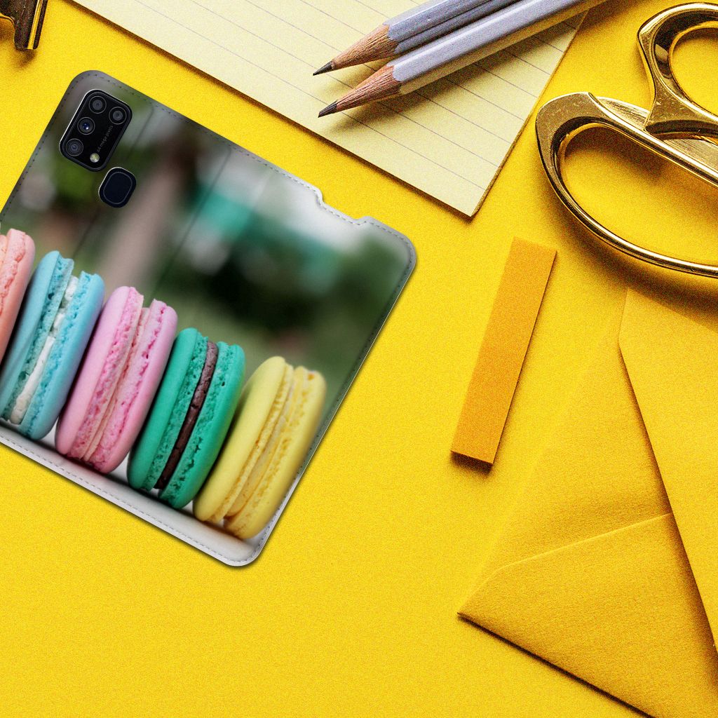 Samsung Galaxy M31 Flip Style Cover Macarons - B2C Telecom