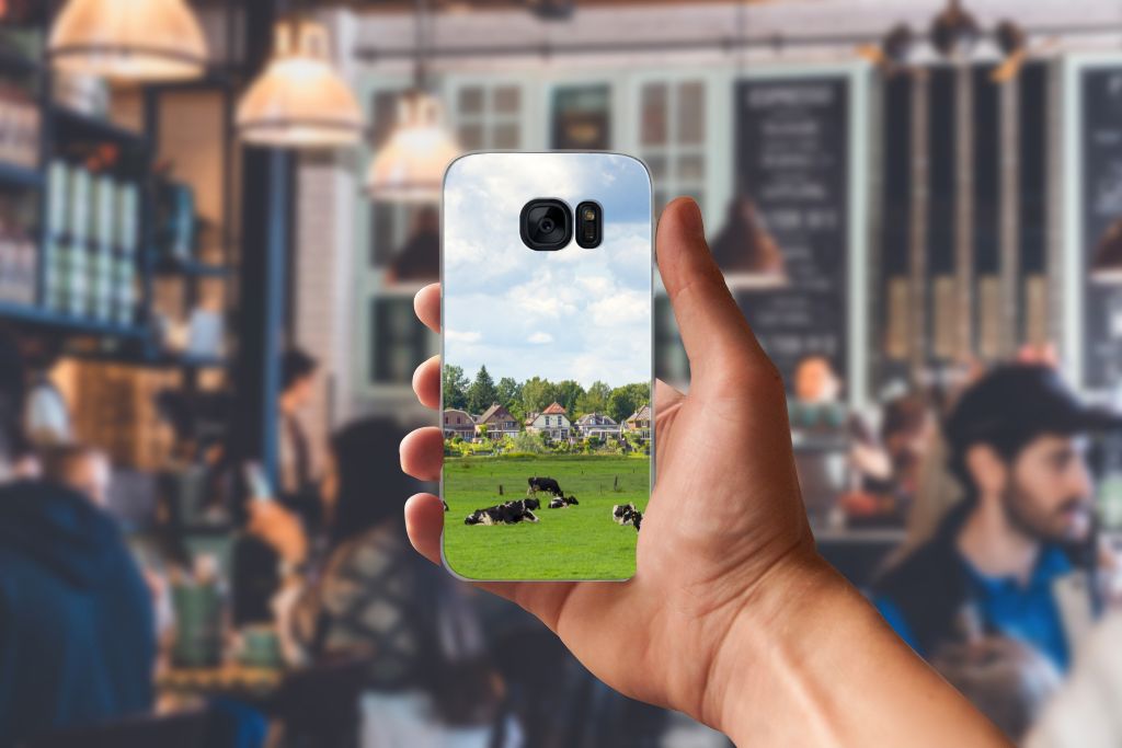 Samsung Galaxy S7 TPU Hoesje Koeien