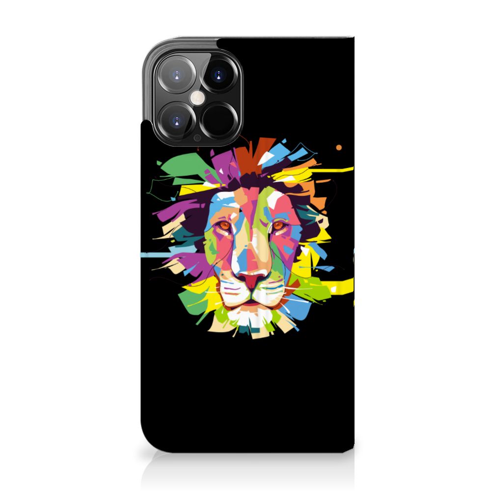 iPhone 12 Pro Max Magnet Case Lion Color - B2C Telecom