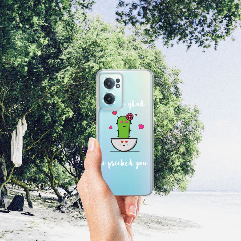 OnePlus Nord CE 2 5G Telefoonhoesje met Naam Cactus Glad B2C Telecom