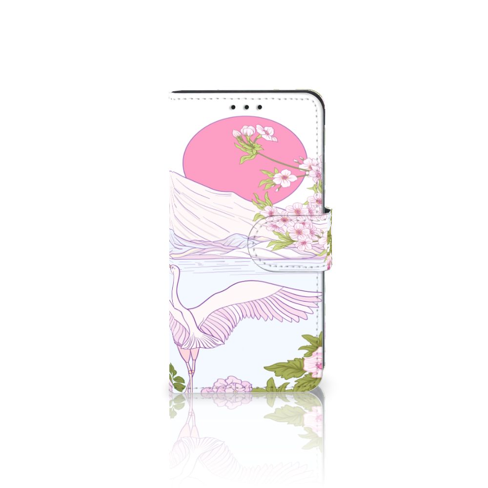Samsung Galaxy A3 2017 Telefoonhoesje met Pasjes Bird Standing