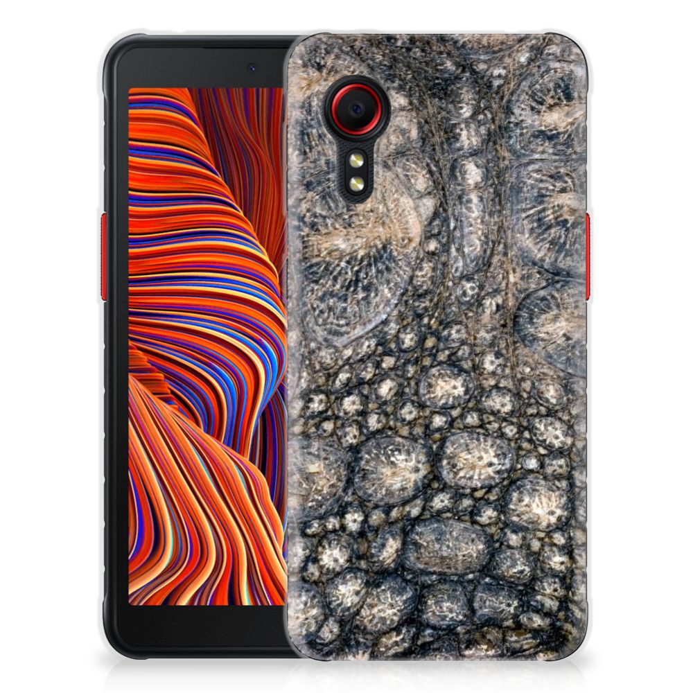 Samsung Galaxy Xcover 5 TPU Hoesje Krokodillenprint