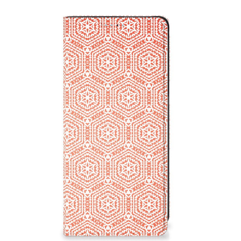 Xiaomi Redmi Note 11/11S Hoesje met Magneet Pattern Orange - B2C Telecom