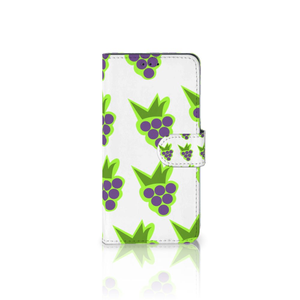Huawei P10 Lite Book Cover Druiven