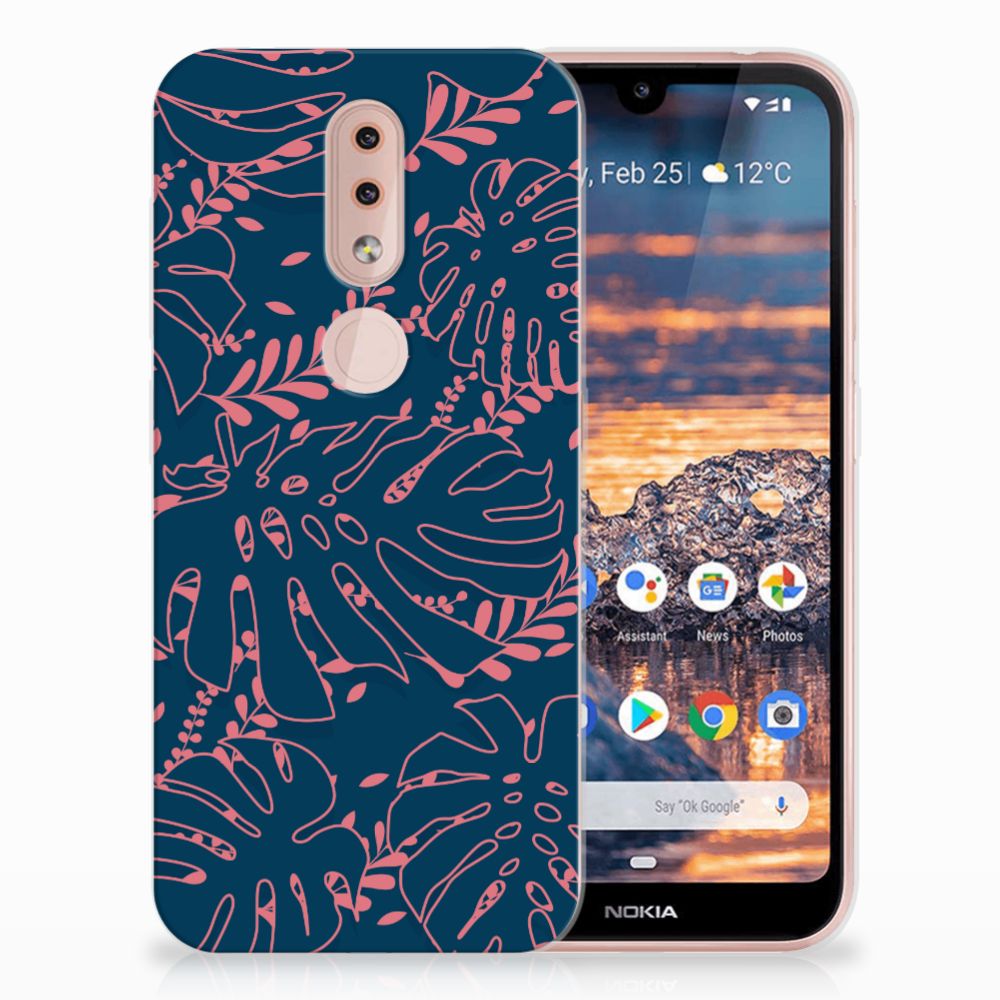 Nokia 4.2 TPU Case Palm Leaves