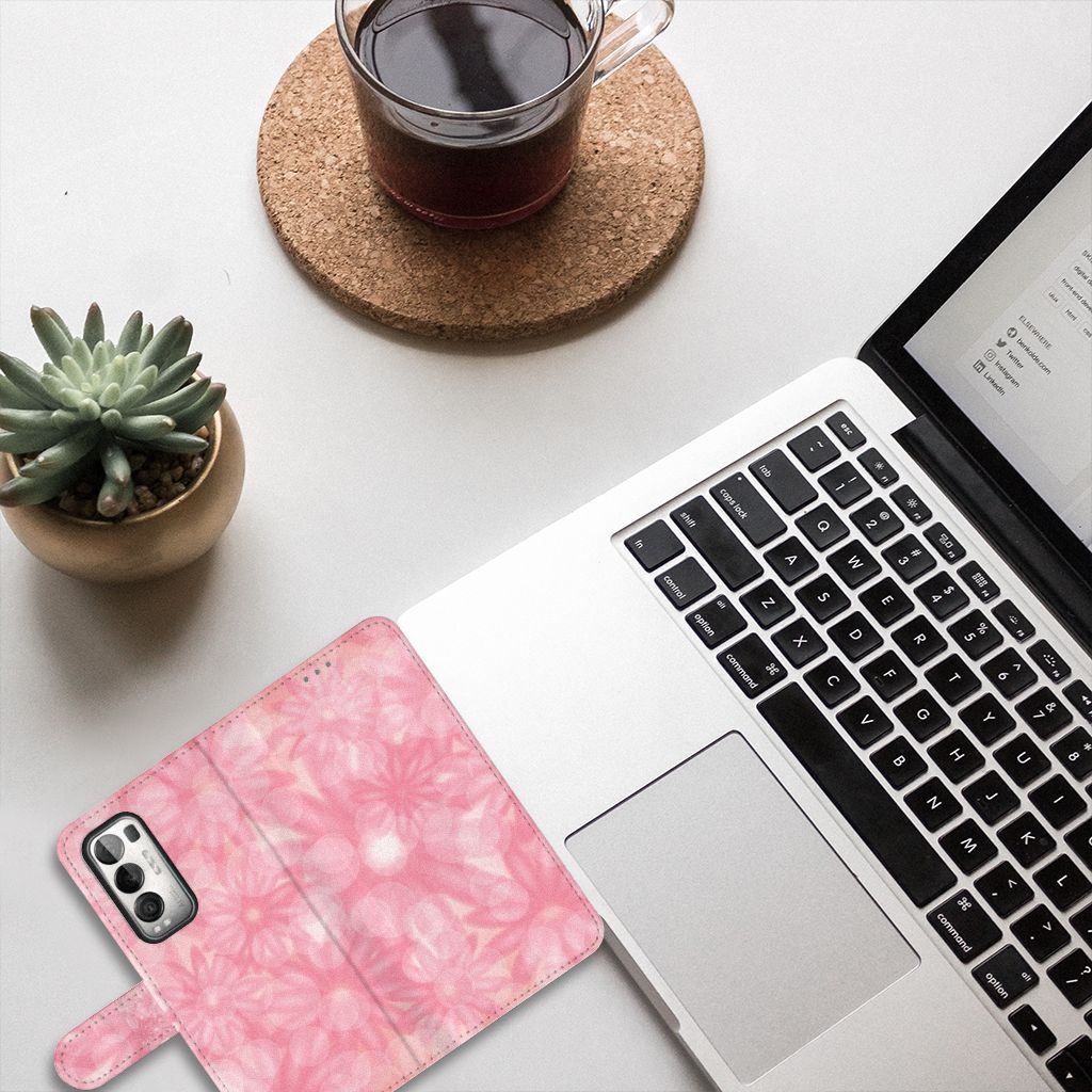 OPPO Find X3 Neo 5G Hoesje Spring Flowers
