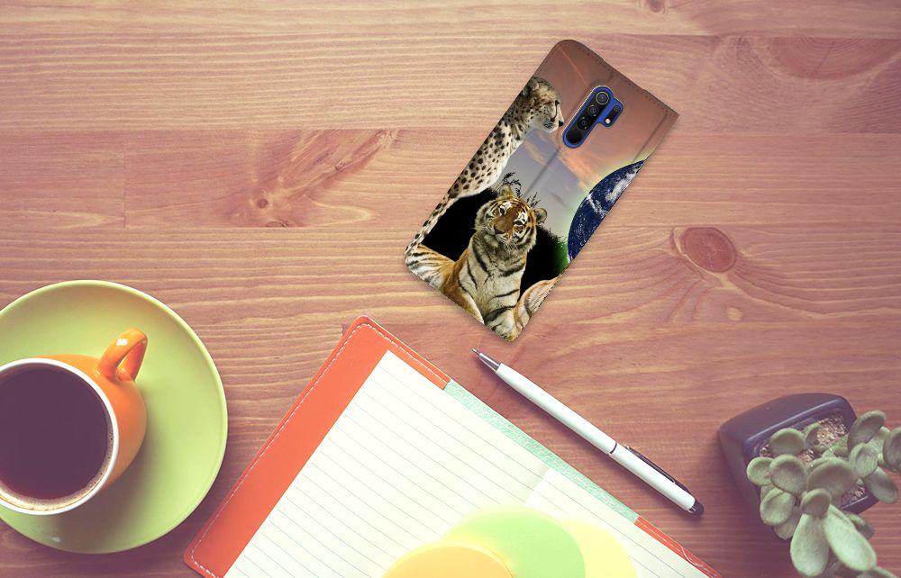Xiaomi Redmi 9 Hoesje maken Roofdieren - B2C Telecom