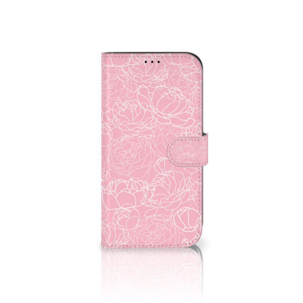 iPhone 13 Pro Max Hoesje White Flowers