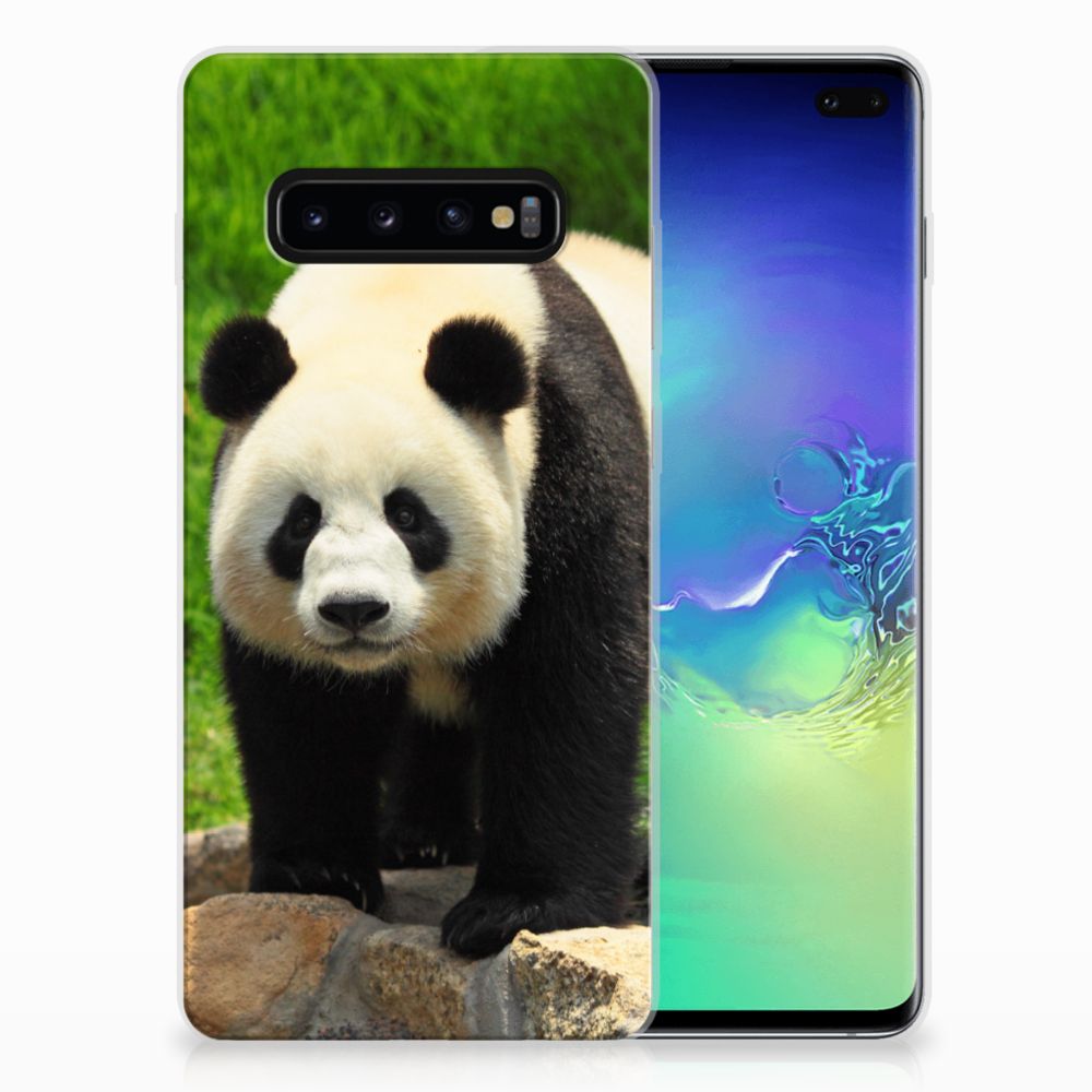 Samsung Galaxy S10 Plus TPU Hoesje Panda