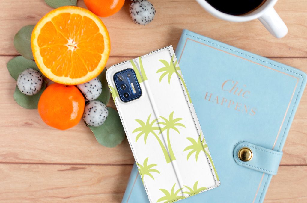 Motorola Moto G9 Plus Smart Cover Palmtrees - B2C Telecom