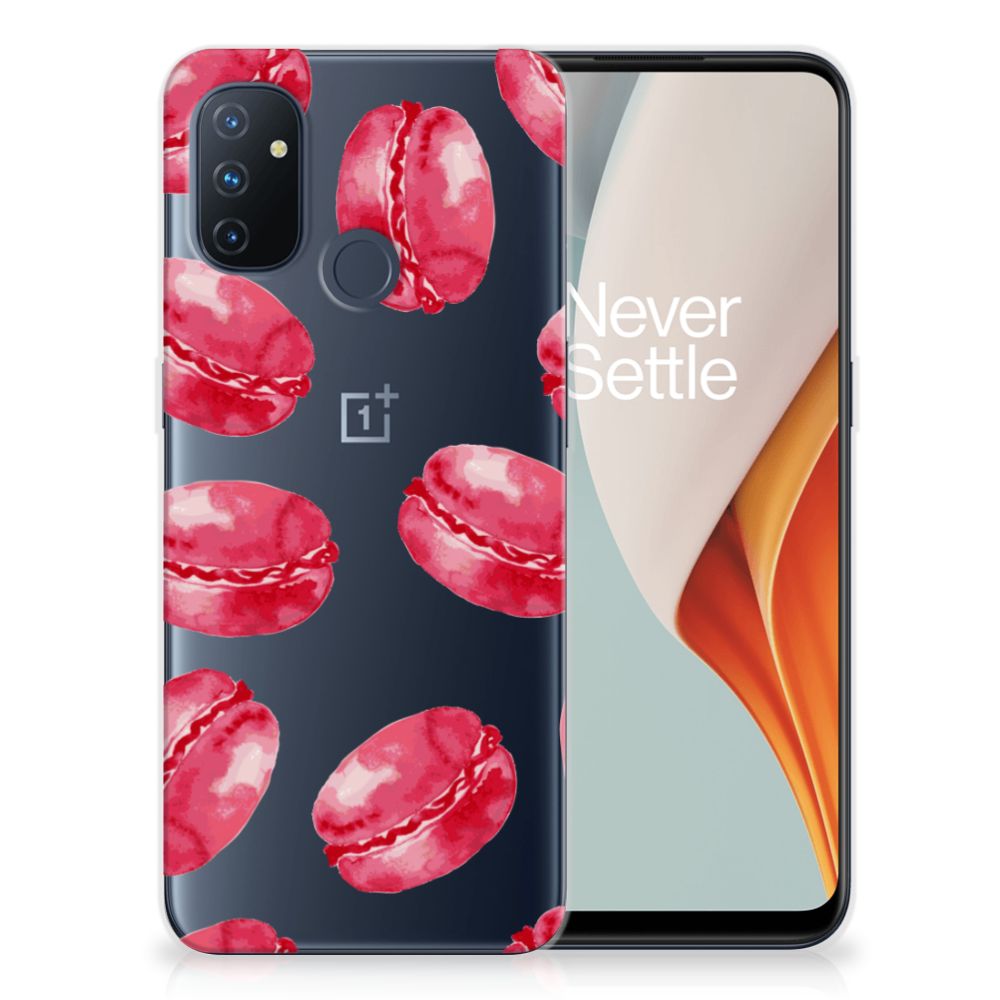 OnePlus Nord N100 Siliconen Case Pink Macarons B2C Telecom