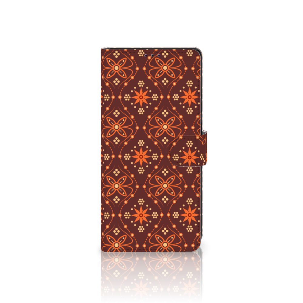 Samsung Galaxy Note20 Ultra Telefoon Hoesje Batik Brown