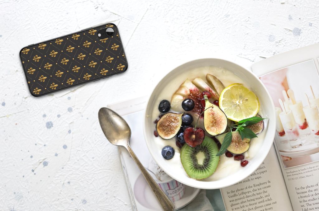 Apple iPhone XR Back Case Franse Lelie B2C Telecom
