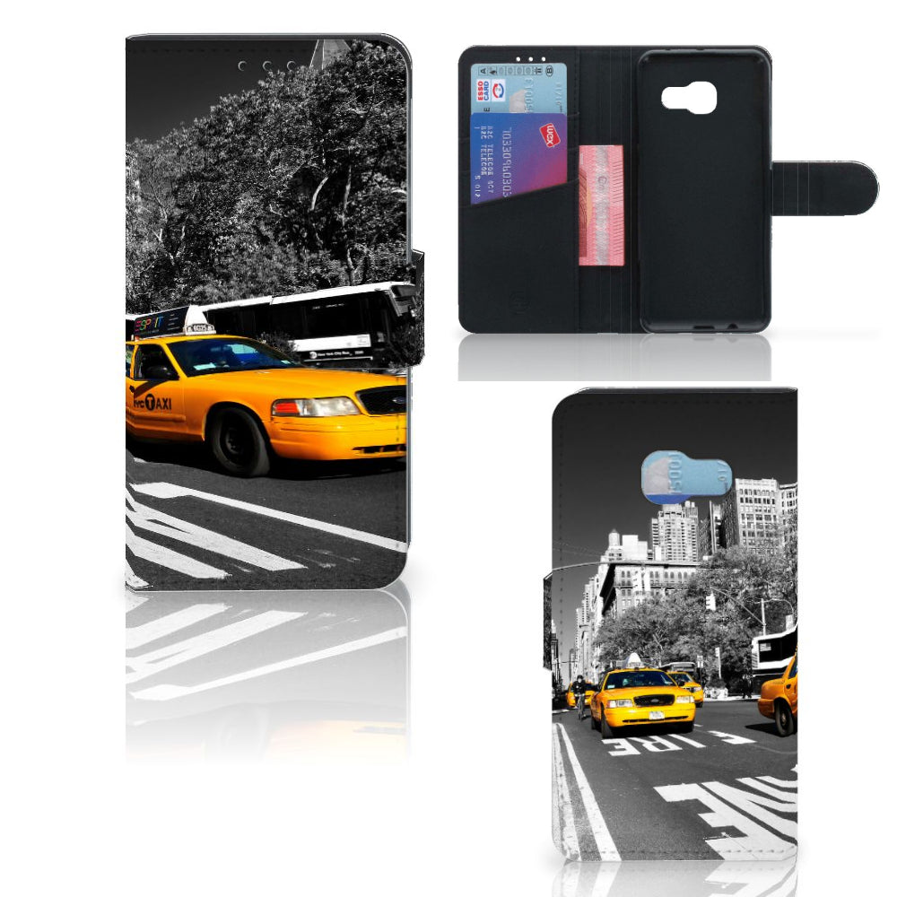 Samsung Galaxy A3 2017 Flip Cover New York Taxi