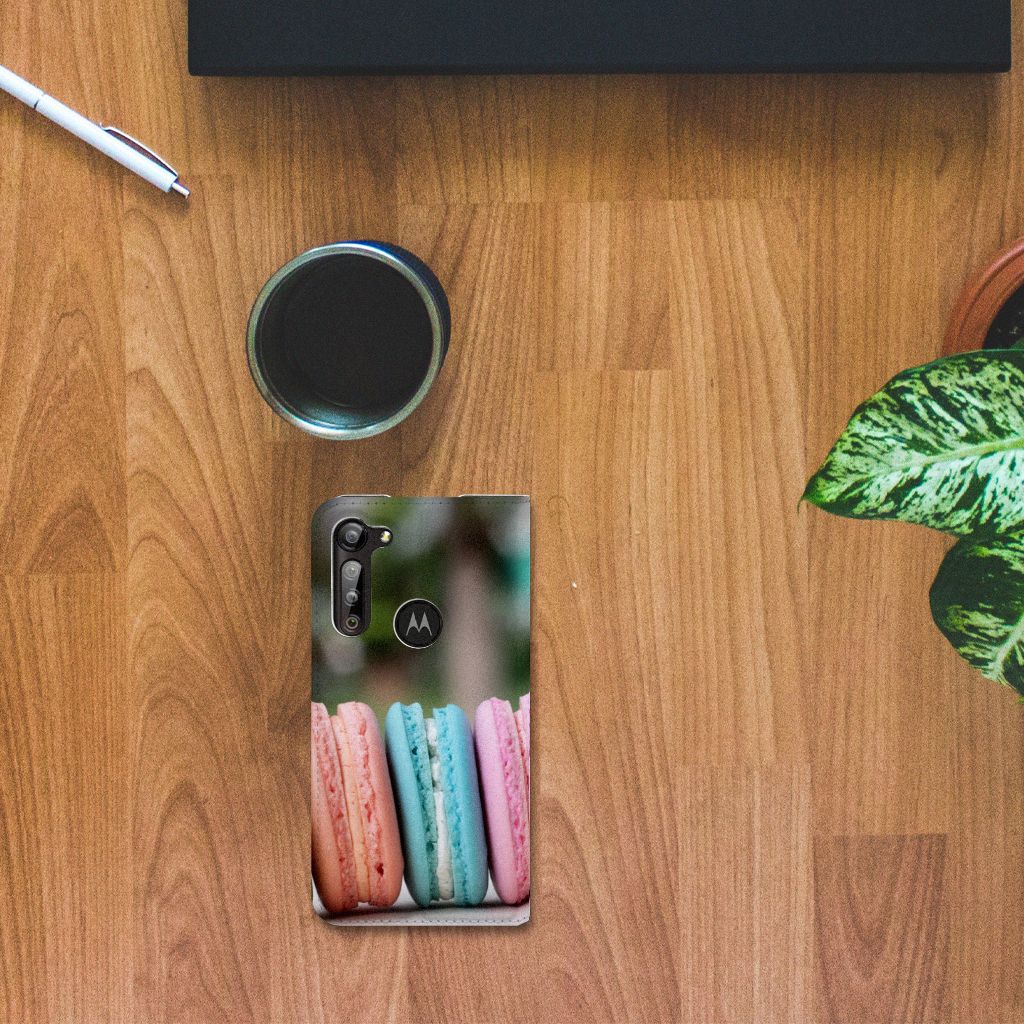 Motorola Moto G8 Power Flip Style Cover Macarons - B2C Telecom