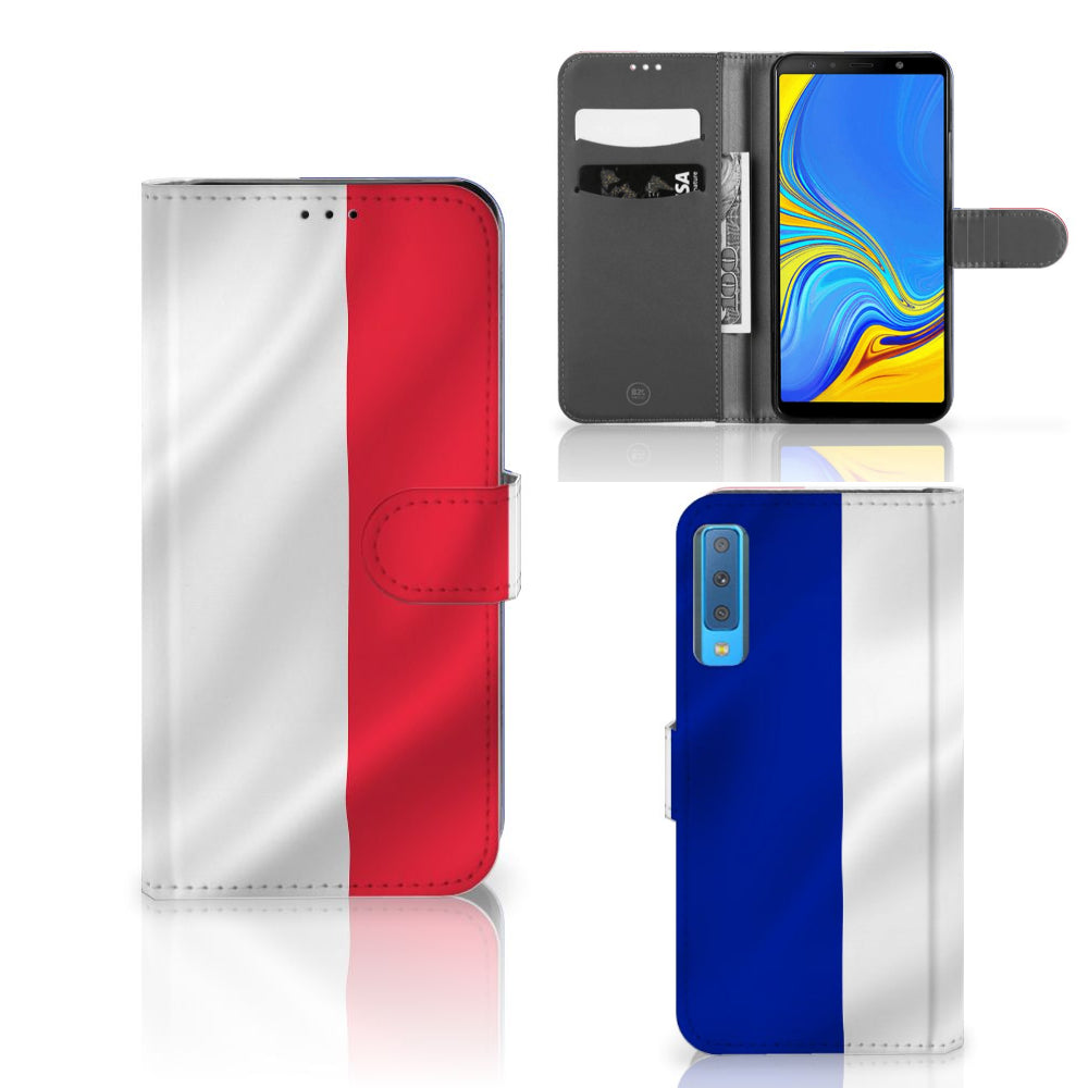 Samsung Galaxy A7 (2018) Bookstyle Case Frankrijk