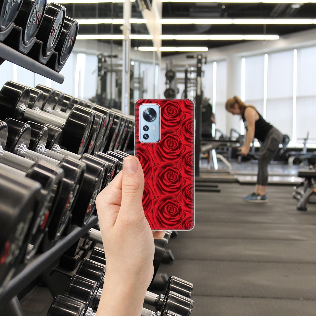 Xiaomi 12 | 12X TPU Case Red Roses