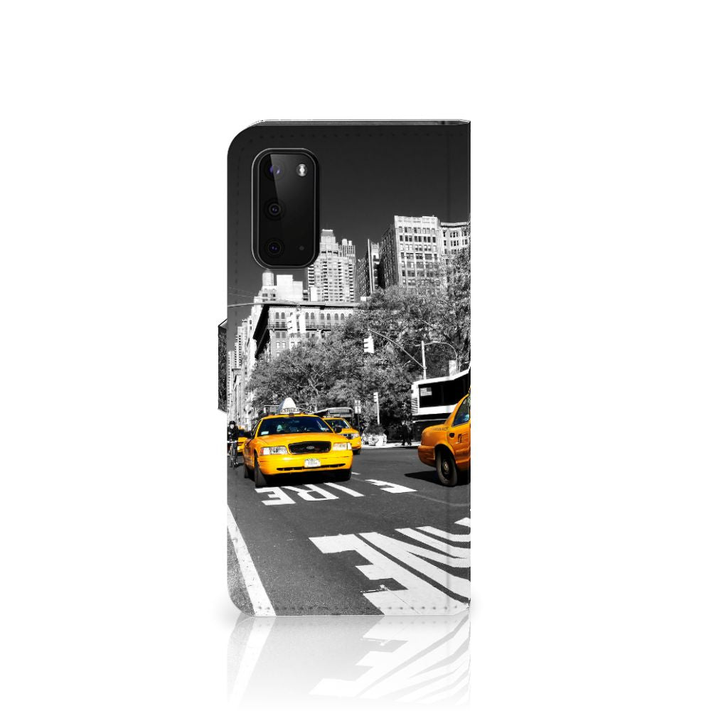 Samsung Galaxy S20 Flip Cover New York Taxi
