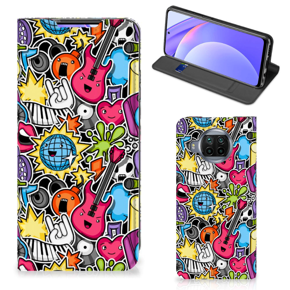 Xiaomi Mi 10T Lite Hippe Standcase Punk Rock