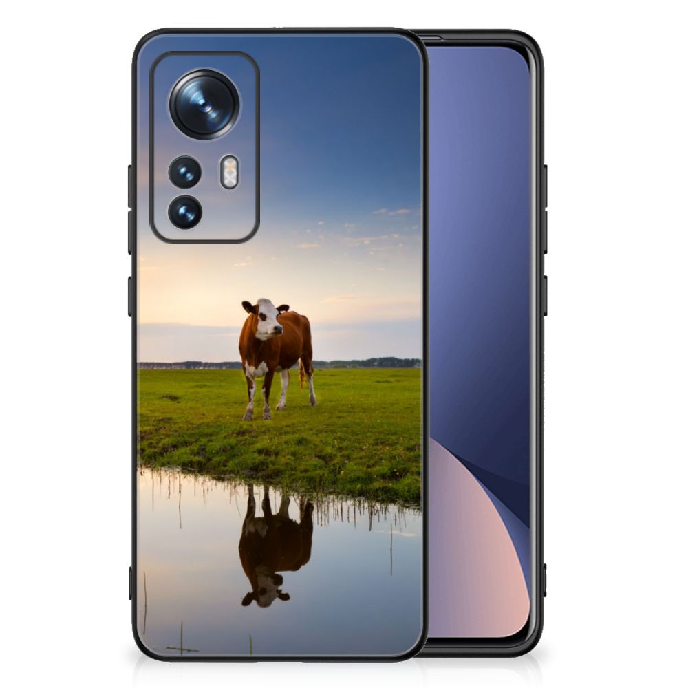 Xiaomi 12 | 12X Dierenprint Telefoonhoesje Koe