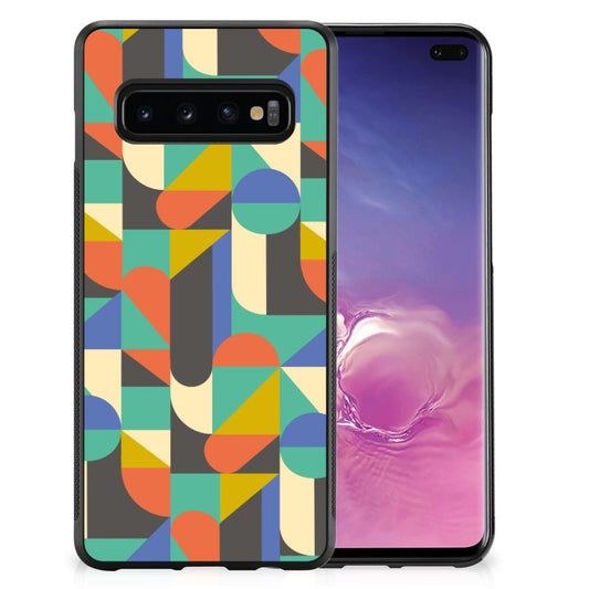 Samsung Galaxy S10+ Bumper Case Funky Retro